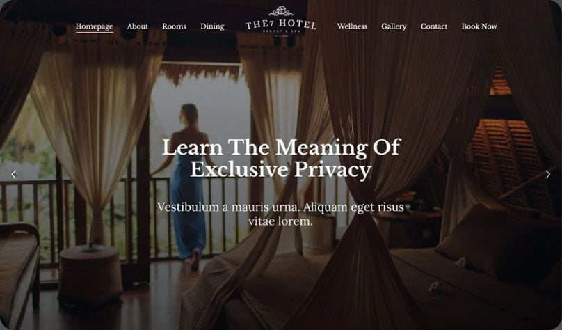 Σχεδιασμός Ιστοσελίδας για Ξενοδοχείο